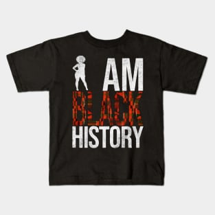 I am black history Kids T-Shirt